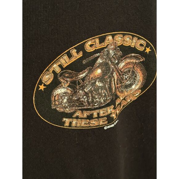 Byker Bizzare Polo Shirt Men's Size 2XL Button‎ Up Black - Picture 3 of 5